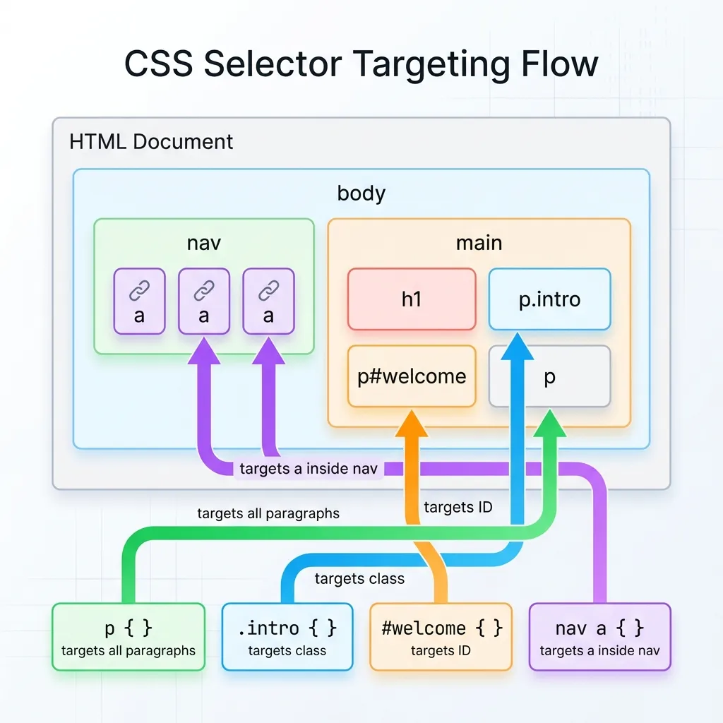 Selector Targeting Flow